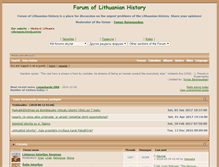 Tablet Screenshot of forum.istorija.net